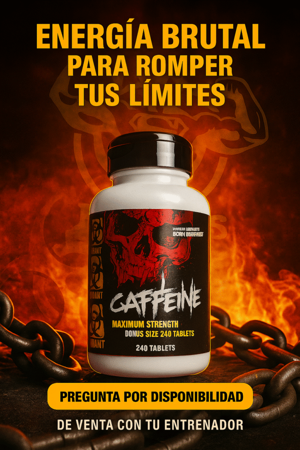⚡ Mutant Caffeine – 240 Cápsulas