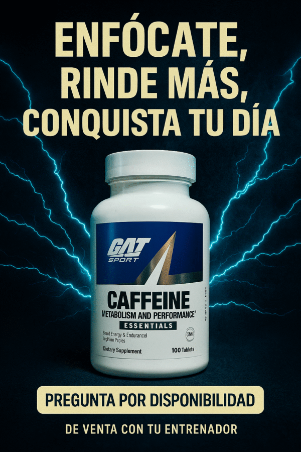 ⚡ GAT Caffeine – 100 Cápsulas