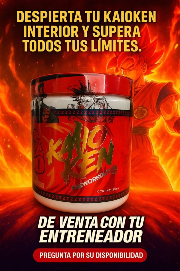 ⚡ Kaoiken Red – Edición Especial Dragon Ball 🐉🔥