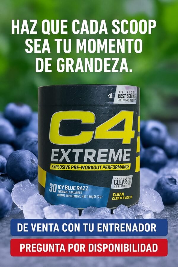 C4 Extreme – Energía que Desata tu Potencial ⚡🔥