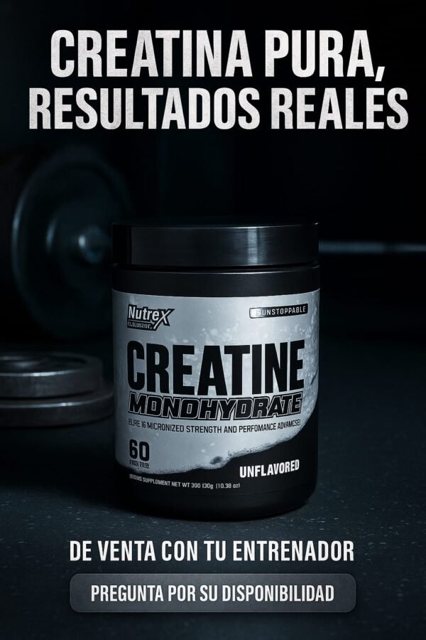 Creatina Nutrex Nutrex Creatina – Rendimiento, Fuerza y Resultados Reales ⚡💪