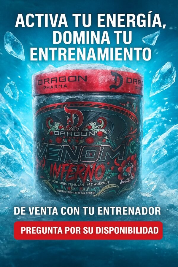 Pree venom Inferno Frio ⚡ Venom Inferno – El Pre-Entreno Que Despierta a la Bestia en Ti