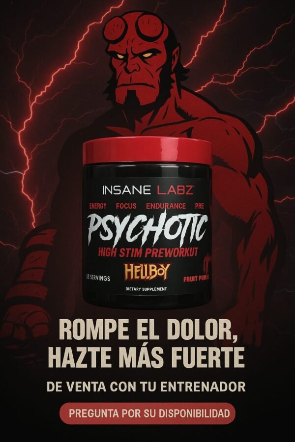 Preentreno Helloboy 🔥 PSYCHOTIC HELLBOY EDITION🔥