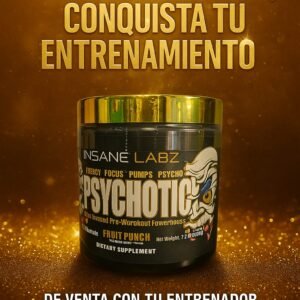 Psychotic Fruit Punch – Energía Descomunal, Sabor Explosivo ⚡🍓🍒