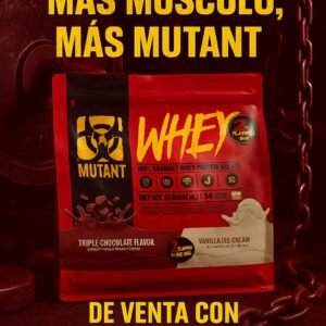 Whey doble sabor 💪 Proteína Doble Sabor Mutant – Potencia tu Crecimiento al Máximo