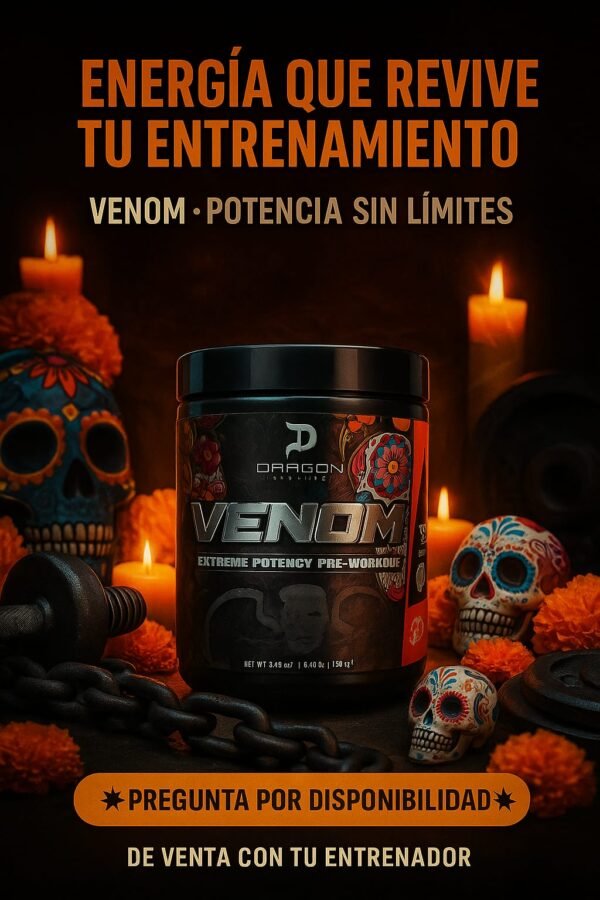 preentreno Venom 🎭 Preentreno Venom – Edición Día de Muertos 💀⚡